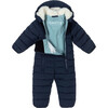 Quilted Onesie, Ink Navy - Bunting - 2