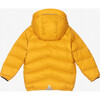 Pack-A-Way Puffer Jacket, Ochre - Coats - 3 - thumbnail