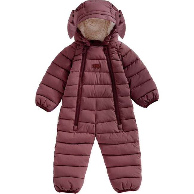 Quilted Onesie, Berry