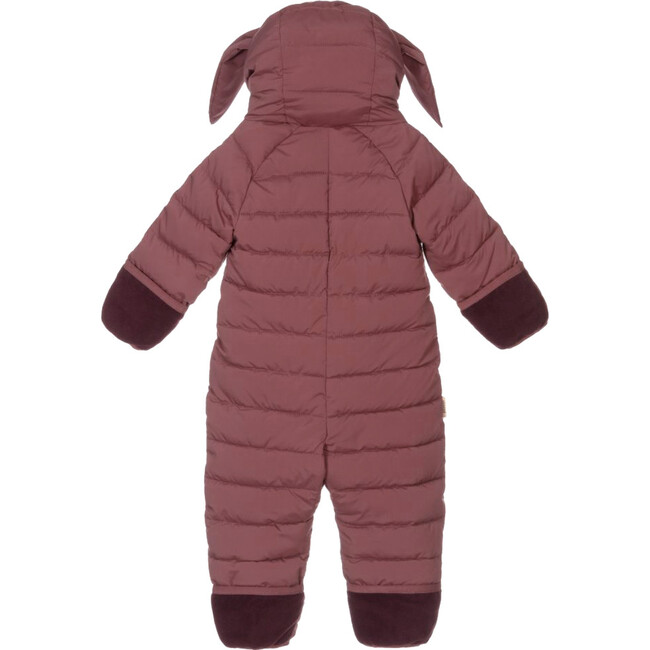 Quilted Onesie, Berry - Bunting - 2