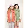 Eco-Reversible Cord Gilet, Pink And Hazel - Vests - 2