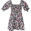 Girls Floral Printed Tiered Dress - Dresses - 1 - thumbnail