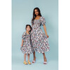 Girls Floral Printed Tiered Dress - Dresses - 2