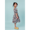 Girls Floral Printed Tiered Dress - Dresses - 4