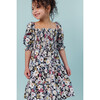 Girls Floral Printed Tiered Dress - Dresses - 6