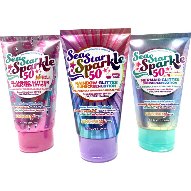 SeaStar Sparkle ALL THE GLAM 4 PC Travel gift set - Sunscreens - 3
