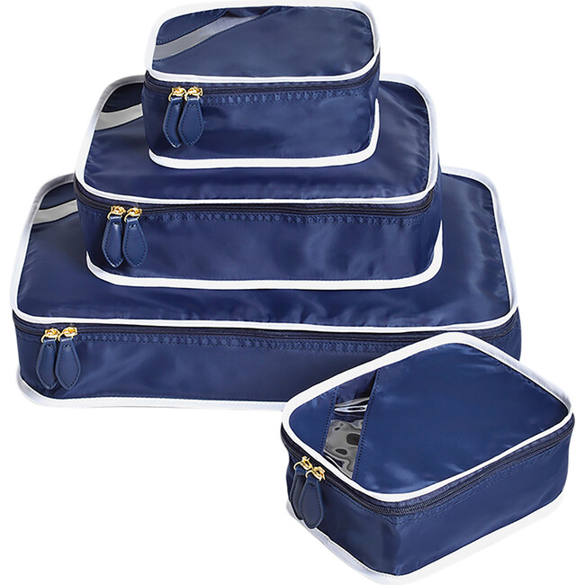 Monogrammable Packing Cube Quad, Scuba Navy