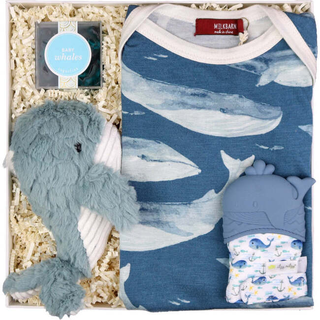 Blue Whale Baby Gift Box