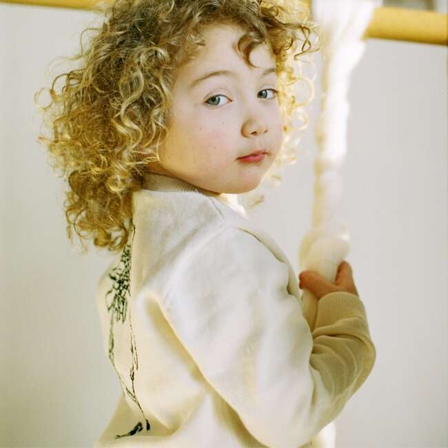Paddington Coming and Going Sweater, Ivory - Sweaters - 5