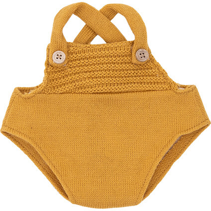Dinkum Doll Romper in Mustard