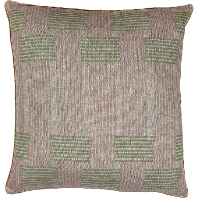 Barbie Roman Holiday Woven Throw Pillow, Pink