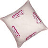 80s Barbie Logo Throw Pillow, Pink - Decorative Pillows - 3