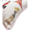 Barbie Vintage Pinstripe Throw Pillow, Pink - Decorative Pillows - 2