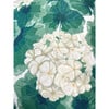 Geranium Throw Pillow, Green - Decorative Pillows - 3