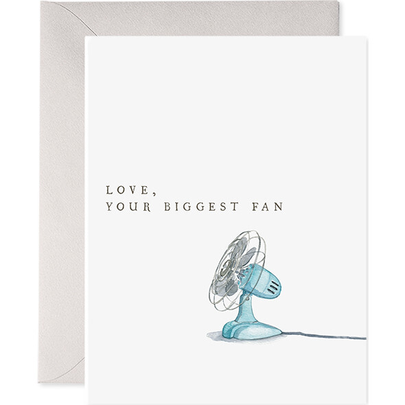 Your Biggest Fan Card, Blue