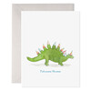 Partysaurus Birthday Card, Green - Paper Goods - 1 - thumbnail