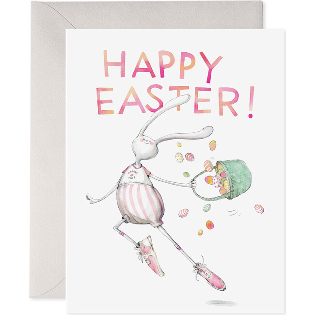 Easter Bunny Joy Card, Multi