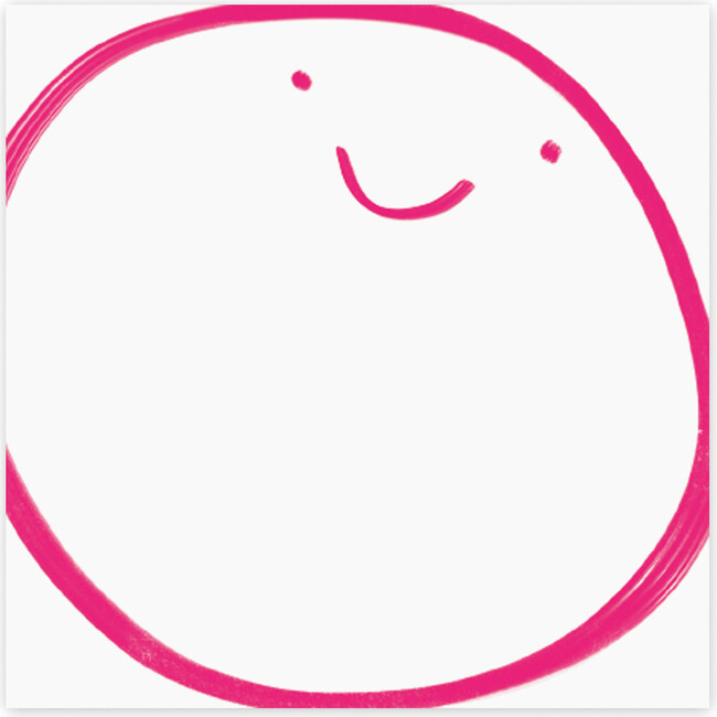 Big Smile Notepad, Pink