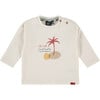 Beach Long Sleeve Shirt, Ivory - Shirts - 1 - thumbnail