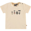 Bug Printed Tee, Ivory - T-Shirts - 1 - thumbnail