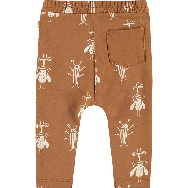 Bug Printed Leggings, Toffee - Leggings - 2