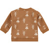 Bug Printed Pullover, Toffee - Sweatshirts - 2