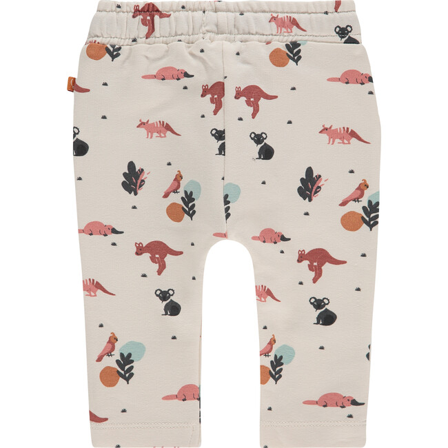 Animal Printed Sweatpants, Ivory