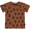 Spotted Tee, Fudge - T-Shirts - 1 - thumbnail