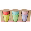 Set of 6 Medium Melamine Cups, Yippie Yippie Yeah - Drinkware - 1 - thumbnail