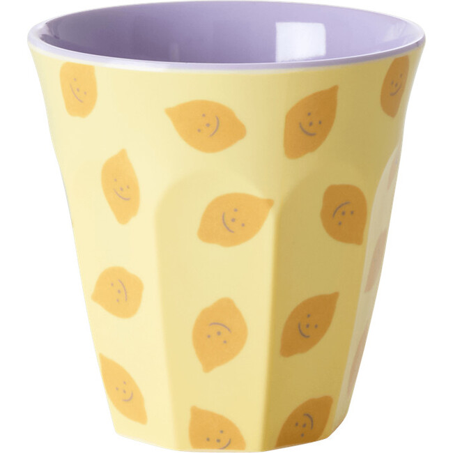 Set of 6 Small Melamine Kids Cups, Happy Fruits - Drinkware - 4