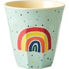 Set of 6 Medium Melamine Kids Cups, Funky Prints - Drinkware - 4