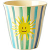 Set of 6 Medium Melamine Kids Cups, Funky Prints - Drinkware - 7