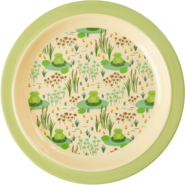 Melamine Kids Lunch Plate, Frog - Tableware - 1 - zoom