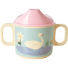 Melamine Baby Dinner Set in Gift Box, Swan - Tableware - 3
