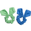 Lola Hairtie Set, Cornflower Blue & Spearmint - Hair Accessories - 1 - thumbnail