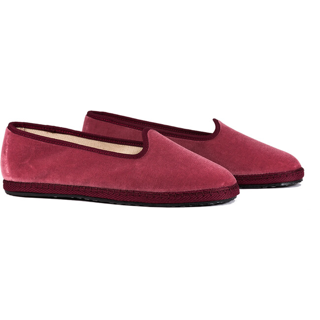 Womens' Velvet Shoes, Pink