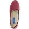 Womens' Velvet Shoes, Pink - Slip Ons - 4