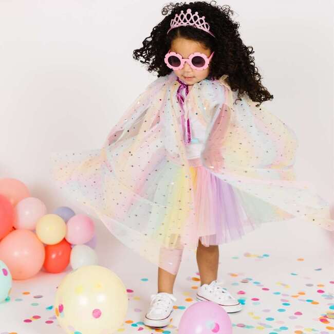Pastel Rainbow Cape - Sweet Wink Girl Accessories | Maisonette