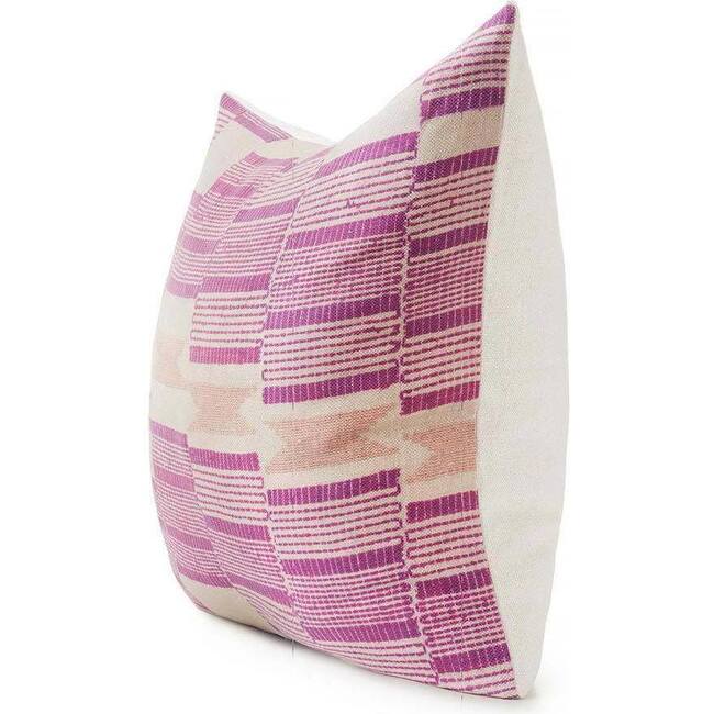 Berry Waterfall Medium Pillow, Pink Multi