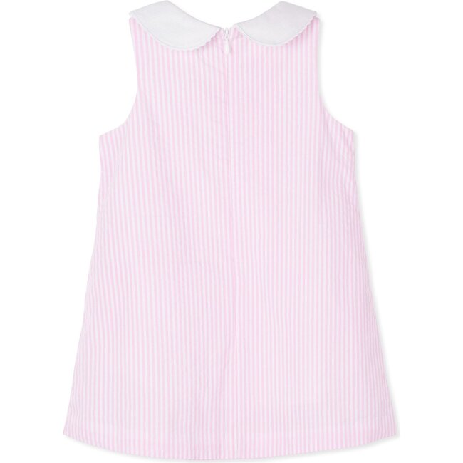 Maddie Dress, Lilly's Pink Seersucker - Dresses - 2