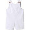 James Shortall Solid Pique, Bright White - Overalls - 1 - thumbnail