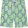 Hudson Short Frog and Prince Print, Frog Prince Green - Shorts - 1 - thumbnail