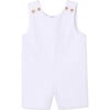 James Shortall Solid Pique, Bright White - Overalls - 2