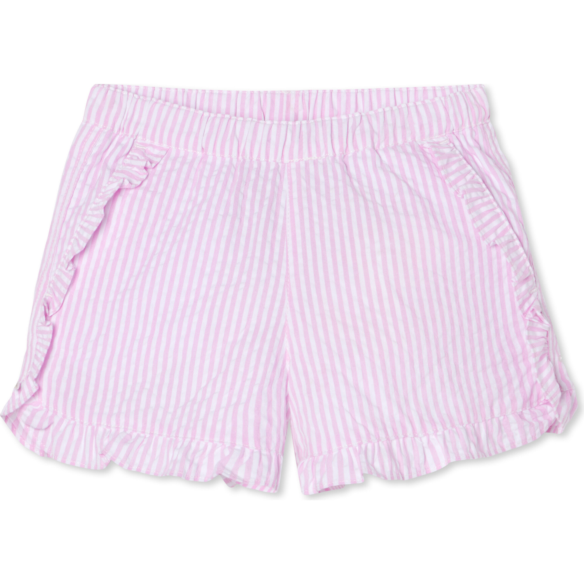 Milly Short, Lilly's Pink Seersucker - Shorts - 1