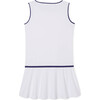 Women's Tennyson Tennis Performance Dress, Bright White - Dresses - 2