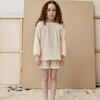 Simone Raglan Tunic, Ecru - Shirts - 2