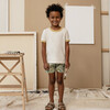 Remi Beach Short, Green Garden - Shorts - 2