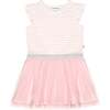 Molly Tulle Dress, Pink Stripe - Dresses - 1 - thumbnail