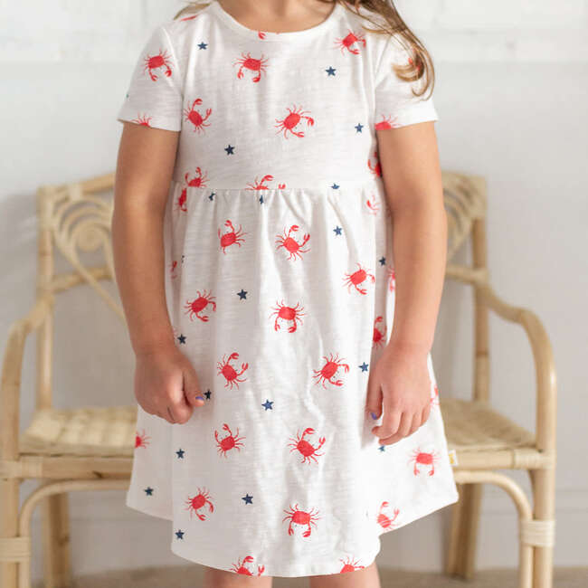 Natalie Dress, Pink Stripe