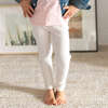 Teagan Ribbed Legging, White - Leggings - 2